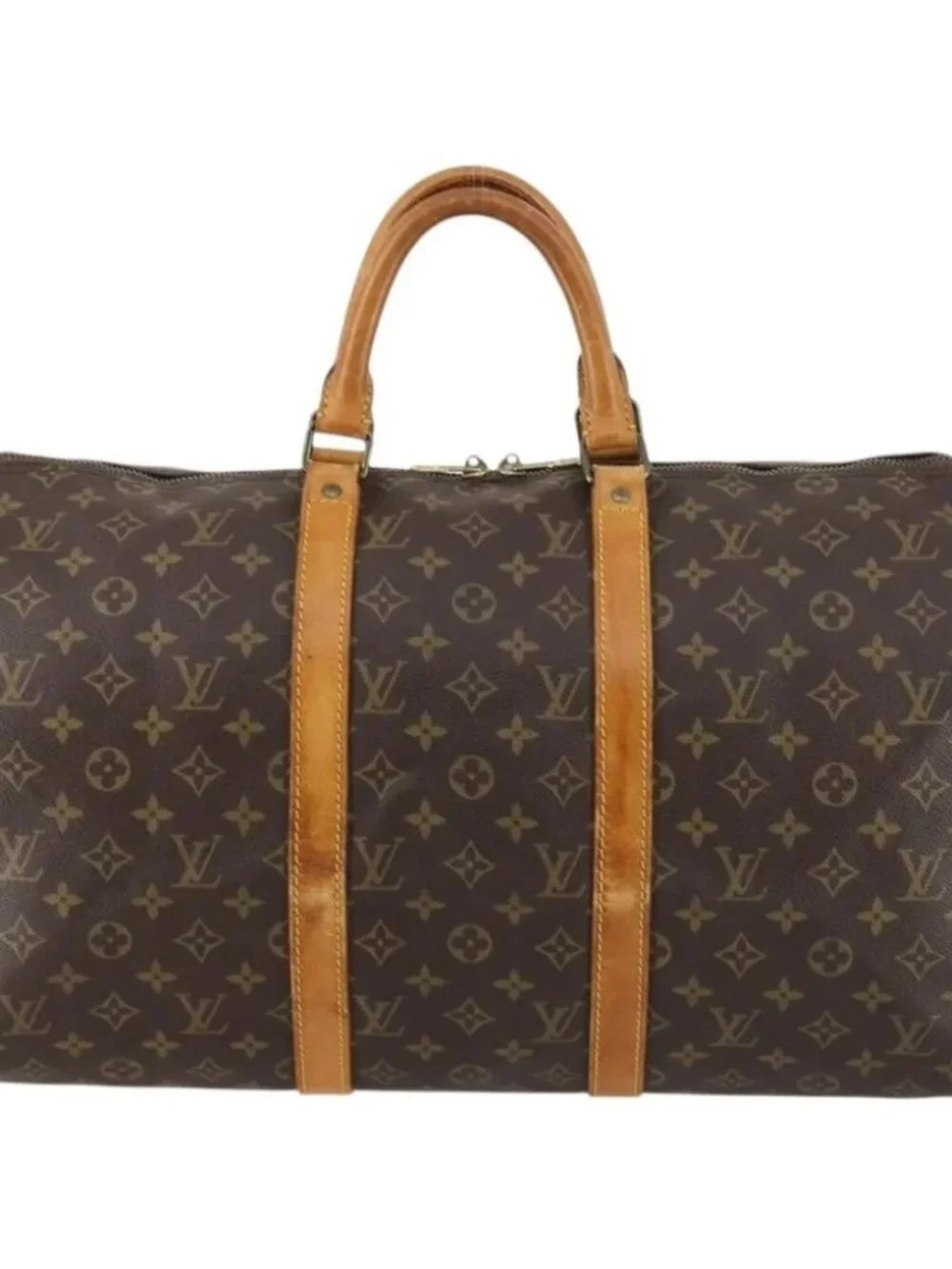 LOUIS VUITTON Monogram Keepall 50 Boston Bag M41426 LV - Picture 2 of 16